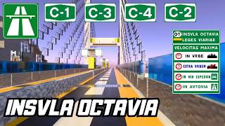 Minecraft Highway Tour | INSVLA OCTAVIA IS BACK! C-1, C-3, C-4, C-2 and SC-49 (coast loop)