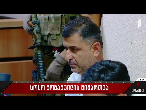 სოსო გოგაშვილის მიმართვა