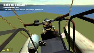 Garry's Mod #1 - How to make a Helicopter