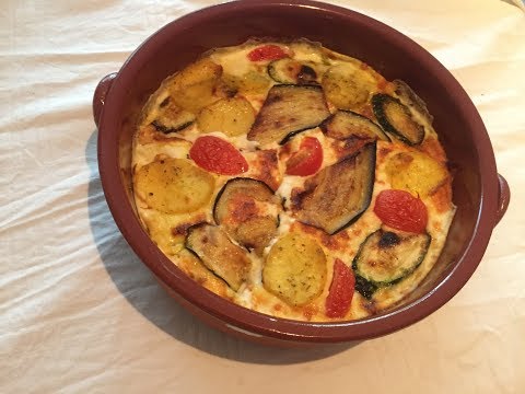 vegetable-chicken-with-bechamel-sauce-|-طاجين-الدجاج-والخضر-بالبشاميل-في-الفرن