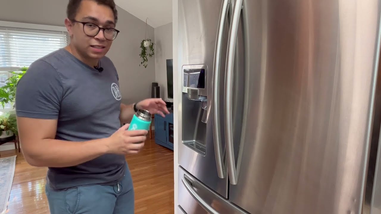 Repairing A Samsung Fridge Water & Ice Dispenser