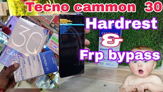 How to reset Tecno Camon 30  Factory reset and erase all dataClick on hard rest  in 3sec best trick