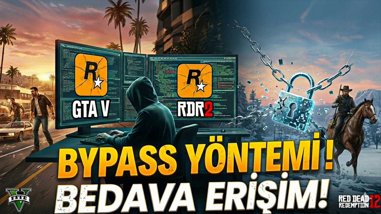 RDR2 OYNAYIN 🔥 | ROCKSTAR GAMES BYPASS NASIL YAPILIR 2026