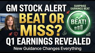 GM First Quarter 2026 Financial Results and Guidance Update
