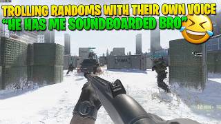 Using Peoples Voices On a Soundboard Until They Burst Out Laughing