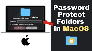 How to Password Protect Folders in MacOS or Macbook | Lock a folder or file on Mac 2025 screenshot 3