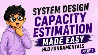 System Design Capacity Estimation Made Easy | HLD Fundamentals | Part-1
