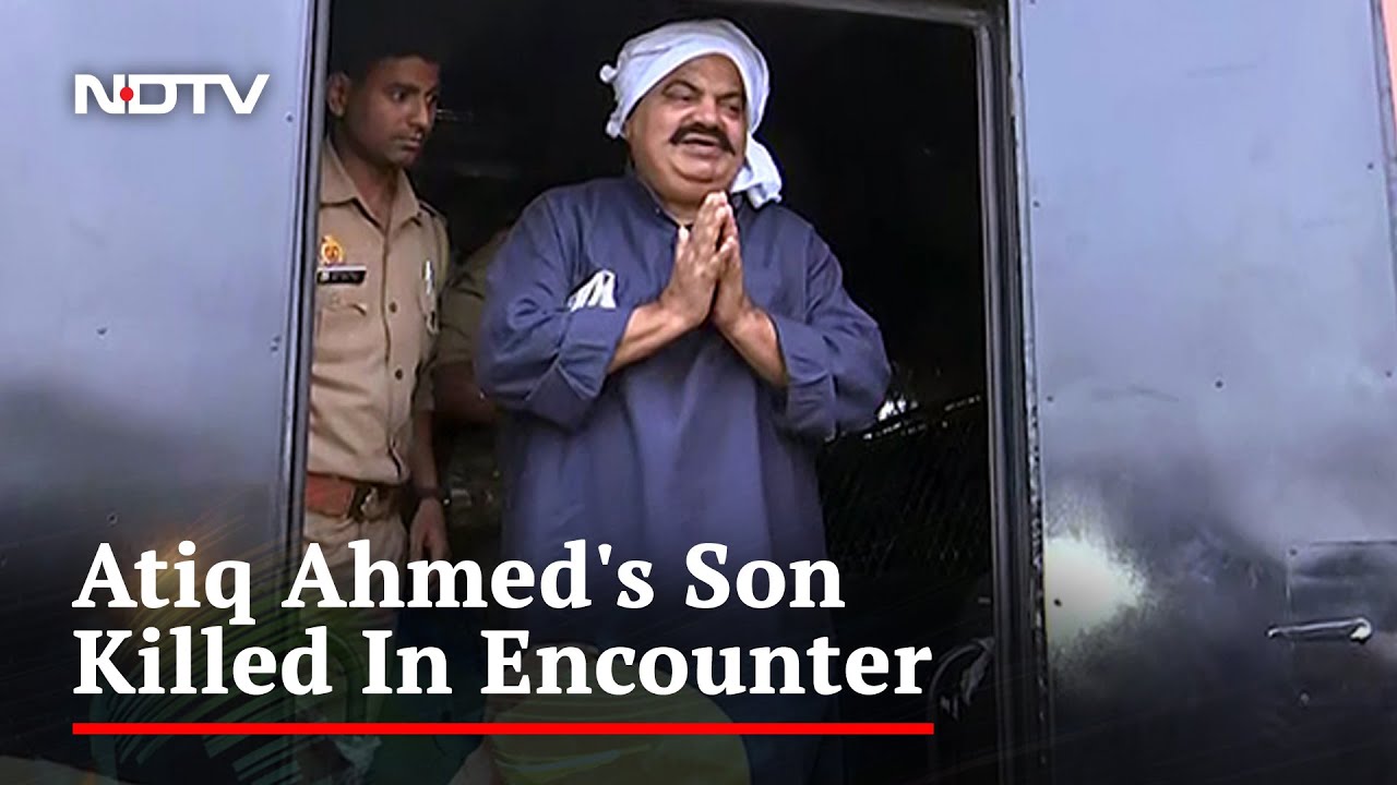 Jailed Gangster Atiq Ahmed's Son Killed In Encounter By UP Police