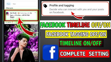 Fb Timeline and Tagging On/Off Settings | Facebook Timeline On/Off Kaise Kare | Fb Timeline Kya Hai