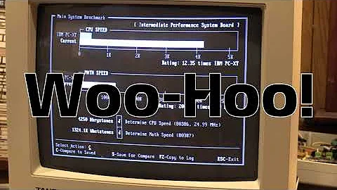 Tandy 2500 SX/25 - Adding a 80387SX math co-processor