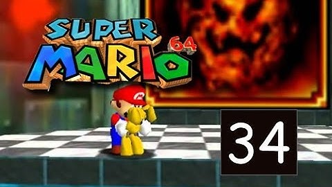 Super Mario 64 - Catching Mips the Rabbit, Secret Star - 34/120