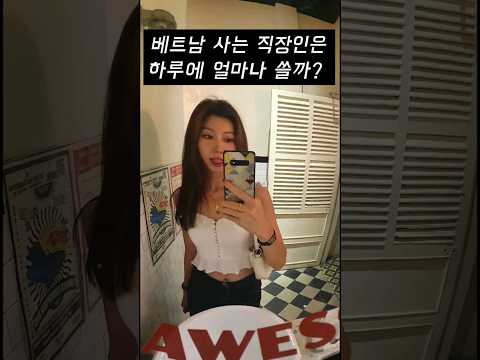 베트남 사는 직장인은 하루에 얼마나 쓸까? #베트남 #베트남직장 #베트남물가 #개발자