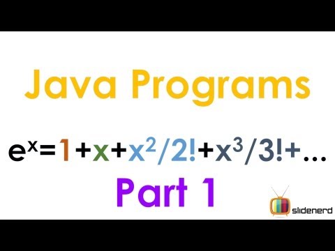 73 Java Series E raised to X Part 1 |