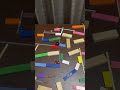 【本日のピタゴラスイッチ】#tiktok #marblerun #rubegoldberg #rubegoldbergmachine #dominos #ピタゴラスイッチ
