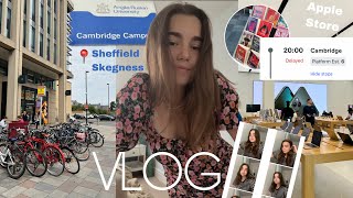 vlog // 📍 Cambridge, Sheffield, дни перед университетом, колледж и книги 📚