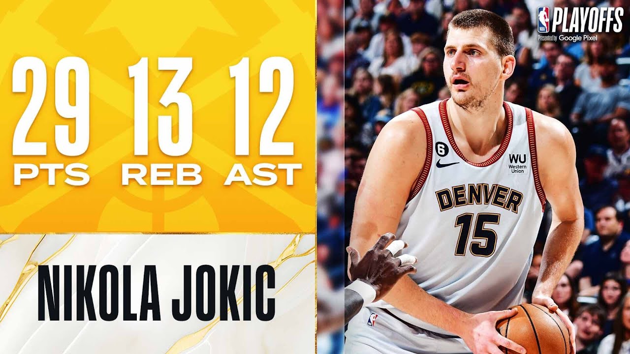 NBA roundup: Nuggets best Blazers on Nikola Jokic's triple-double