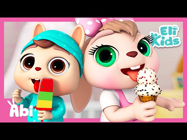 Colors With Popsicle & Ice Cream | Color Learning | Eli Kids Songs & Nursery Rhymes Compilations class=