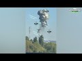 Ukrainian tanks halt Russian troops from advancing as they engage in heavy direct fire