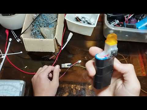 Video Độ Pod Dùng 1 Lần Thành Vape Có Sạc Lại-VTD Electronic - youtube
