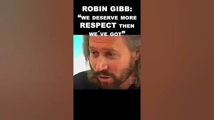 BEE GEES - Robin Gibb interview segment. #shorts #beegees #jivetubin #robingibb @beegees