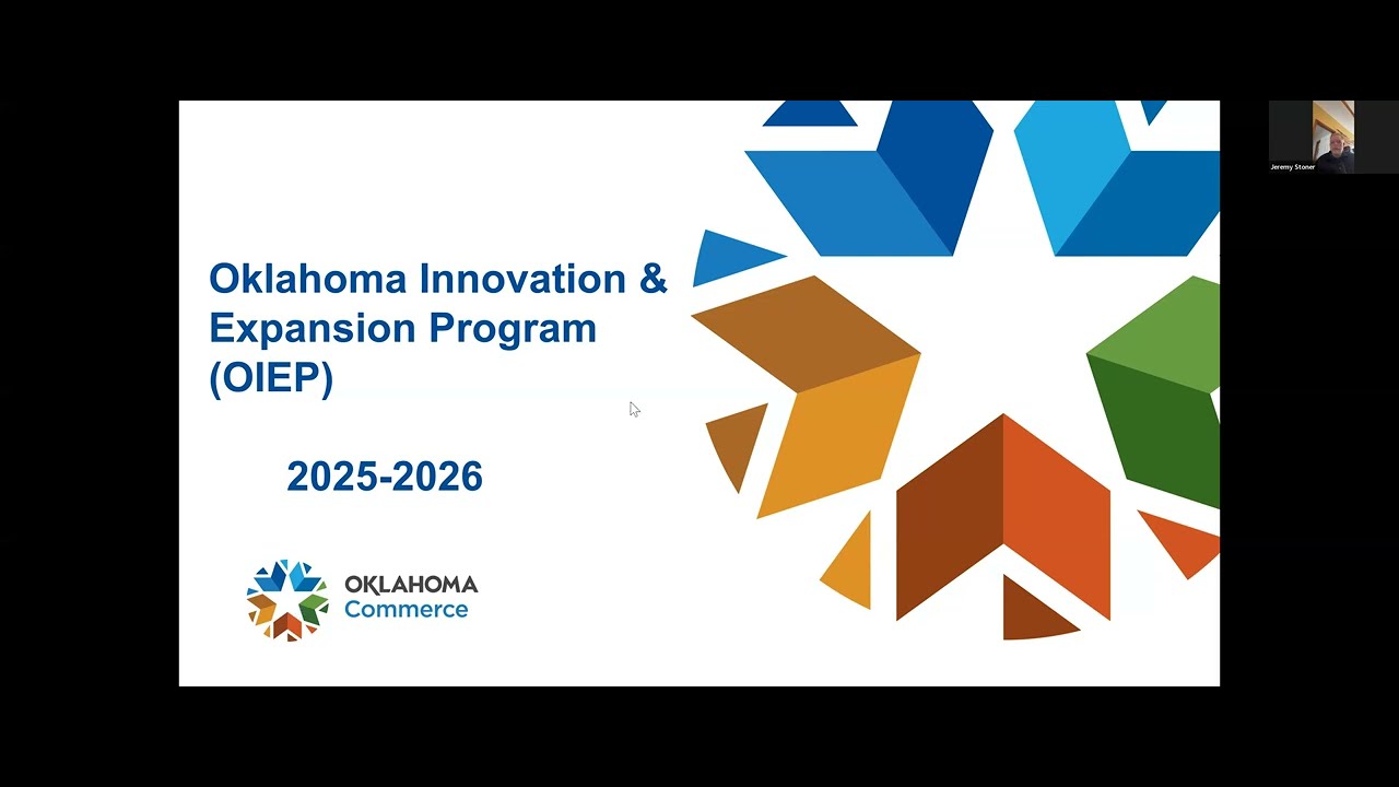 Oklahoma Innovation and Expansion Program (OIEP) - YouTube