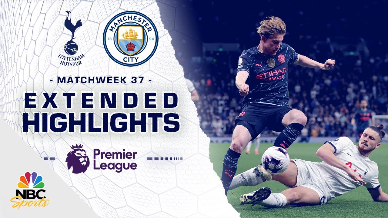 Manchester City 2-0 Tottenham Hotspur (May 14, 2024) Game ...