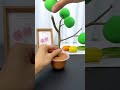 Make a small tree clay handicraft with your children on Arbor Day. Arbor Day handicraft. Let’s make