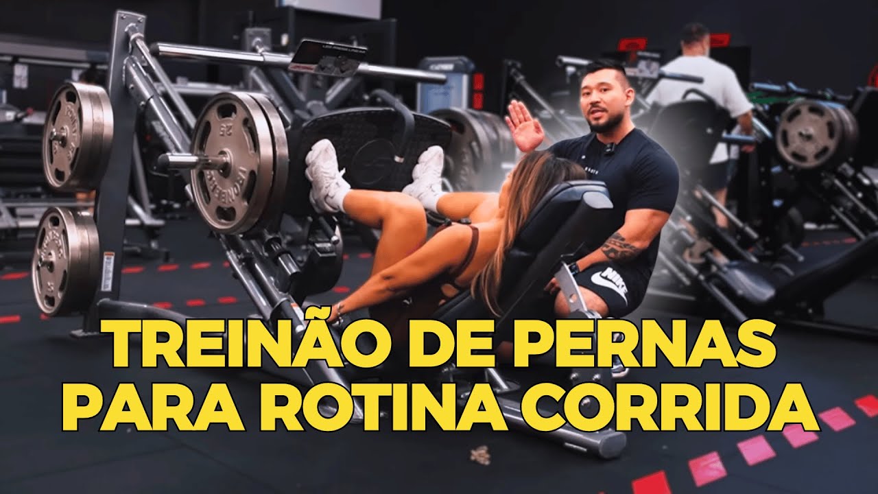 Treino de pernas pra mulher ocupada (resultados poderosos)