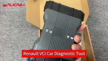 Renault VCI Automotive Diagnostic Tool for Dacia Vehicle with Can Clip V236 Software