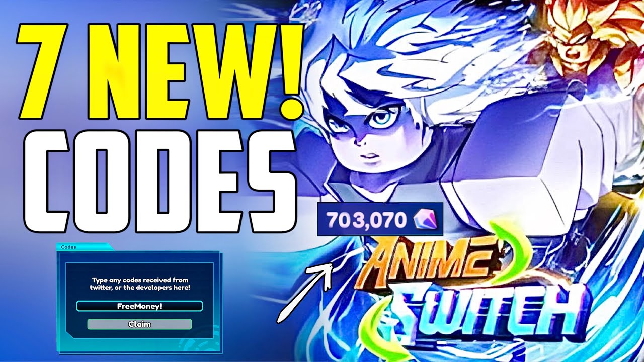 *NEW* ALL WORKING CODES FOR ANIME SWITCH IN 2024! ROBLOX ANIME SWITCH ...