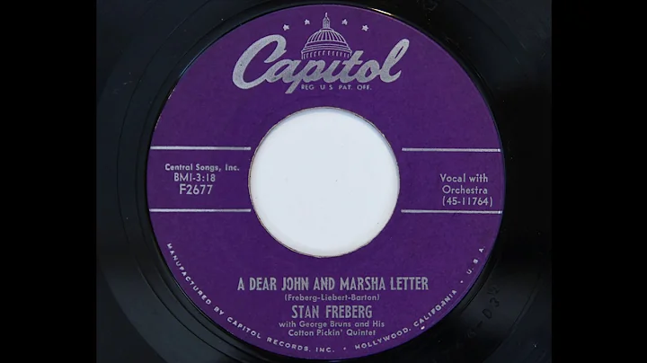 Stan Freberg - A Dear John And Marsha Letter (Capitol 2677)