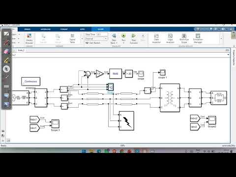 Single Line-to-Ground Fault Detection and Analysis in MATLAB/Simulink
