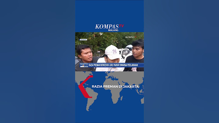 Razia Preman Berkedok Juru Parkir Liar diwarnai Perlawanan