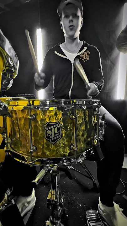 SJC Alpha Brass 6.5x14 @SJCCustomDrums #sjcfamily #sjcdrums #sjc #drums #snaredrum #sjccustomdrums