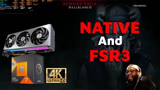Senuas Saga Hellblade II | AMD 7800X3D & 7900XTX | 4K Native & FSR3 Quality Benchmark @WiLcreatives
