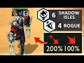 200% Crit Damage Zed ⭐⭐⭐ ft. 6 Shadow Isles