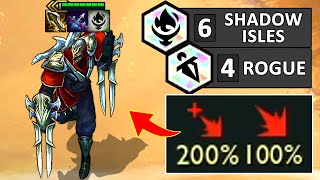 200% Crit Damage Zed ⭐⭐⭐ ft. 6 Shadow Isles