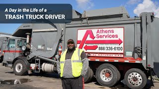 A Day in the Life of a Trash Truck Driver