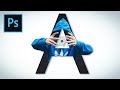 How to Create an Awesome Letter Portrait - Photoshop Tutorial