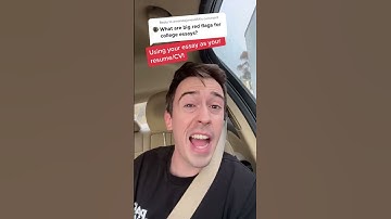 College Essay Red Flags! #shorts #collegeapplications #college