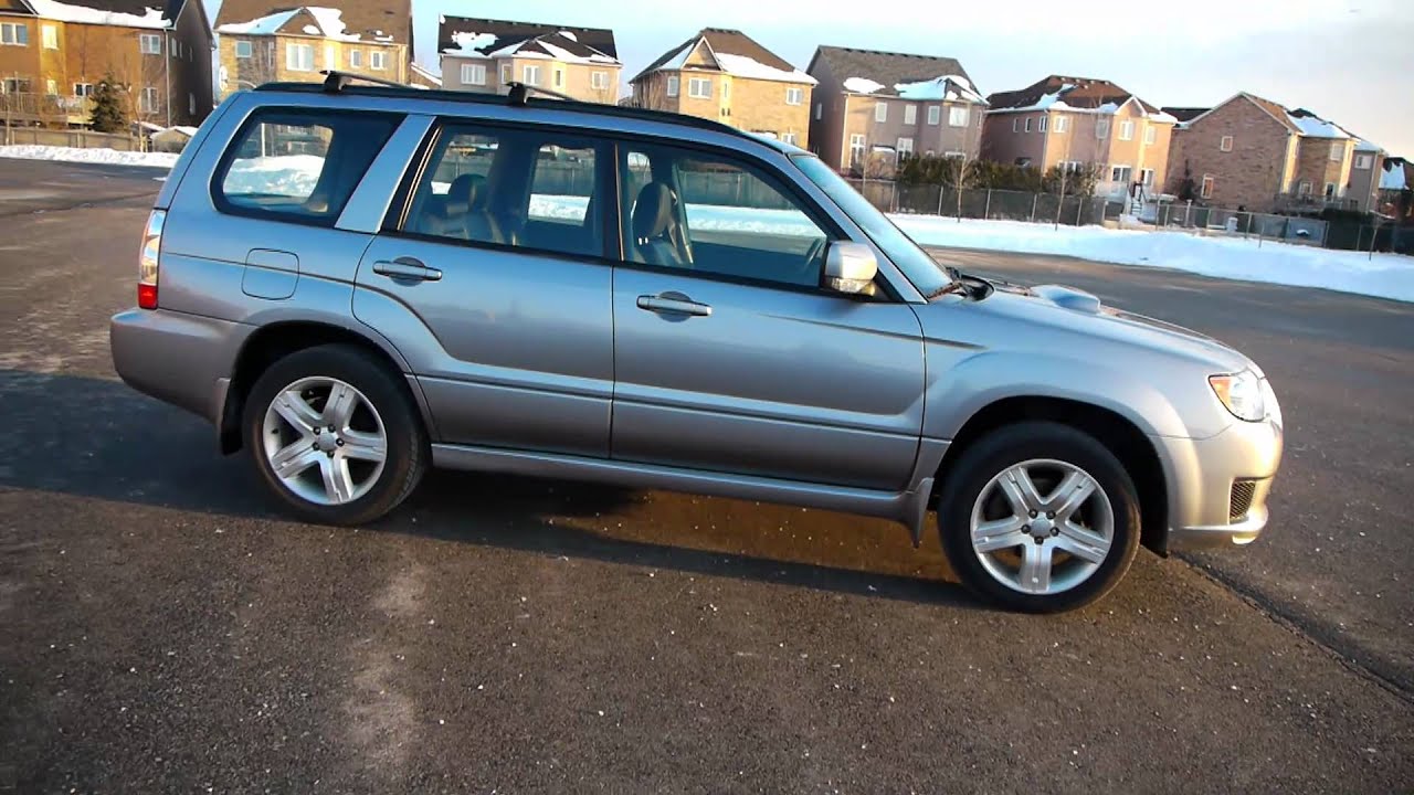 2008 Subaru Forester XT 2.5 Limited 5MT AWD SUV - YouTube