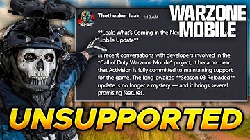 Warzone Mobile Is Bringing Back Unsupported Devices?!