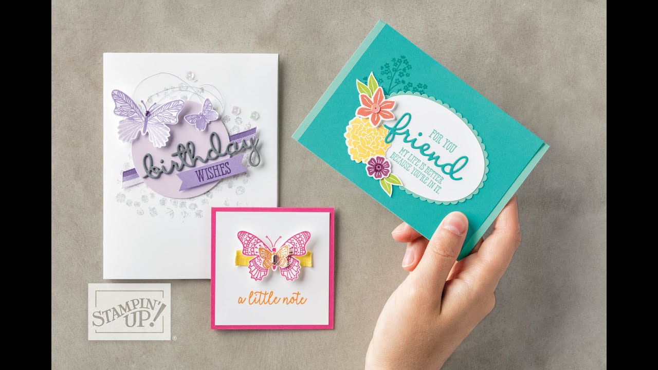 How to die cut ANY word with the Stampin Up well Written dies YouTube