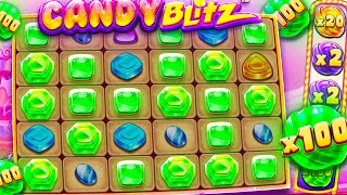 *NEW* Candy Blitz Pragmatic BIG HIT?! 100x CANDY screenshot 3