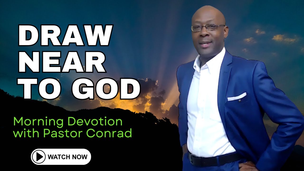 Draw Near To God | Morning Devotions | Hebrews 10:19-22 - YouTube