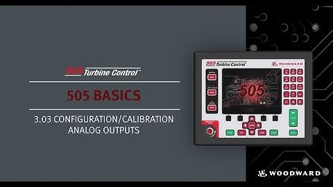 505XT Configuration/Calibration - Analog Outputs