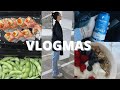 GROCERY HAUL: weekend vlog, cooking + eating out & new zara jeans (vlogmas day 19 + 20)