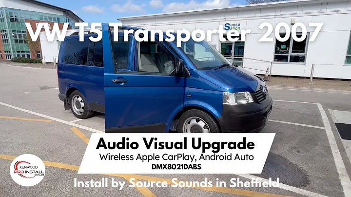 VW T5 Transporter KENWOOD DMX8021DABS Wireless CarPlay #vwtransporter #volkswagen #caraudio
