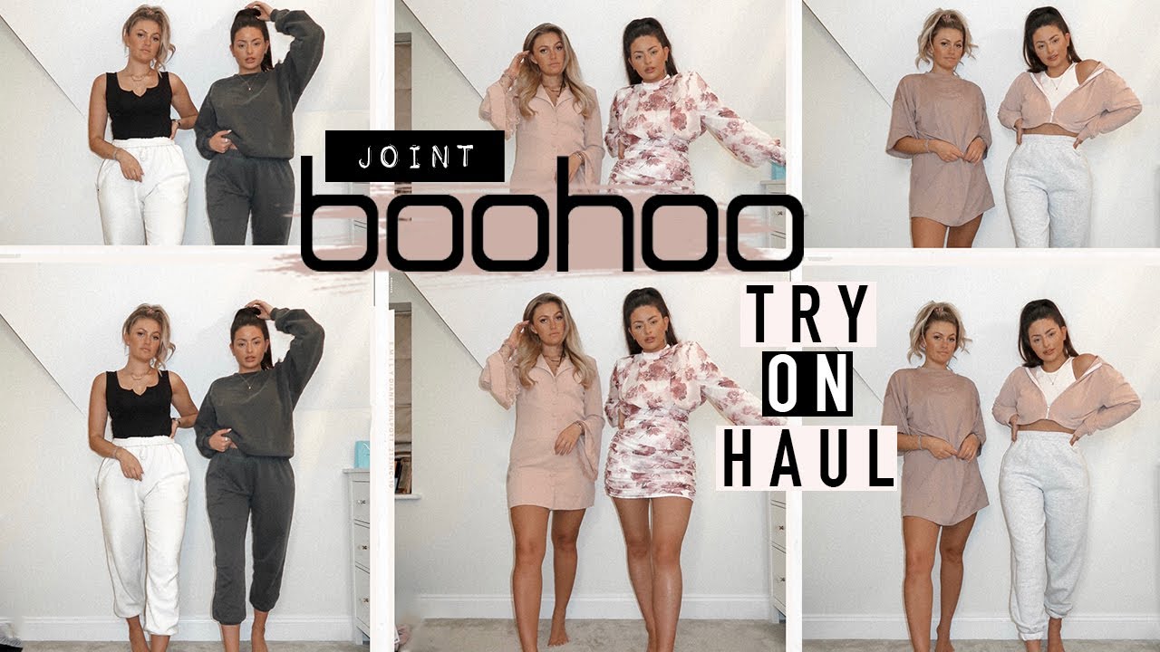 HUGE JOINT BOOHOO TRY ON HAUL ft. Georgia May · Discount Code & NEW IN ...
