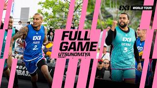 Miami 🇺🇸 vs Vienna 🇦🇹 | Full Pool Game | FIBA #3x3WTUtsunomiya | 3x3 Basketball